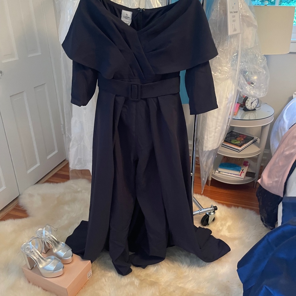 Navy Walkthru jumpsuit